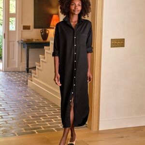 EUC Frank and Eileen Rory Maxi Shirtdress Size XS